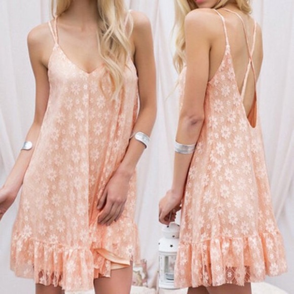 Summer Daisy Print Boho Dress - Picture 1 of 1